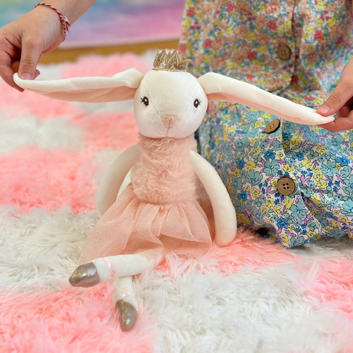 Laila And Lainey Ballerina Bunny - Stuffed Plush Animal - Ballet Gifts For Girls Ages 0 1 2 3 4 5 6 7 8 Years