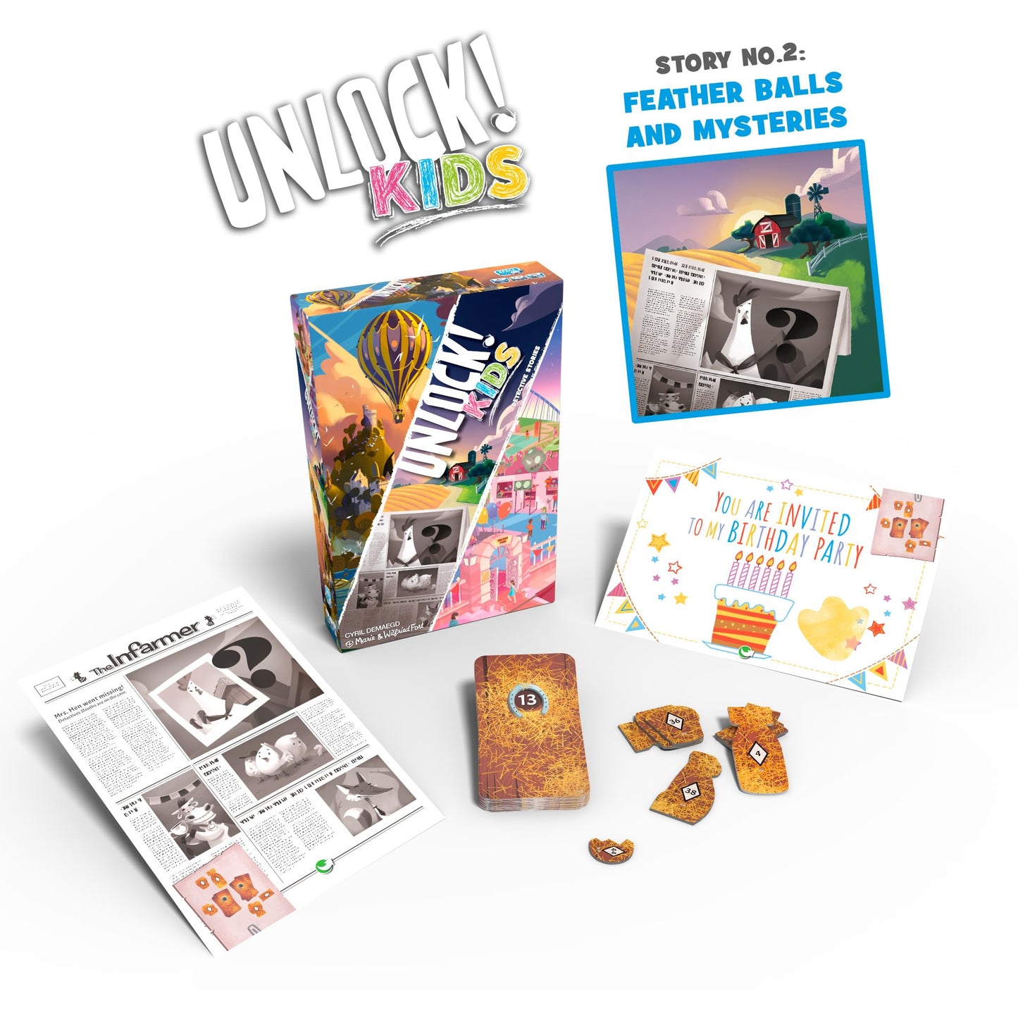 Unlock! Kids Board Game | Escape Room Game For Kids And Adults | Ages 6+ | 1-4 Players | Average Playtime 20-60 Minutes | Made B