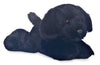 Aurora® Adorable Mini Flopsie™ Blackie™ Stuffed Animal - Playful Ease - Timeless Companions - Black 8 Inches