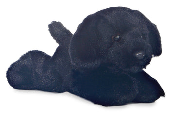 Aurora® Adorable Mini Flopsie™ Blackie™ Stuffed Animal - Playful Ease - Timeless Companions - Black 8 Inches