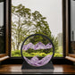 Winthfure Moving Sand Art Picture-3D Deep Sea Sandscape In Round Glass Flowing Sand Frame,Kid'S Large Desktop Dynamic Art Toys,R