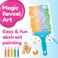 Creativity for Kids Squeegeez Magic Reveal Craft Kit: Butterfly - Kids Painting Art Activity, Gifts for Girls and Boys Ages 7-12