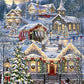 Springbok'S 1000 Piece Jigsaw Puzzle Christmas Village - Made In Usa