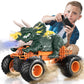 Bennol Remote Control Dinosaur Car Toys for Kids Boys 3-5 4-7, 2.4GHz RC Dino Car Toys with Light, Sound & Spray, Indoor Outdoor