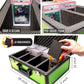 SLAB protective covering 4 Row Graded Card Storage Box PSA Card Slab Case For Graded cards Holds 160+ Slabs Graded Card Case for PSA Slab Box Graded Card Storage Sports Baseball Card Collector Gifts ( LIME GREEN )