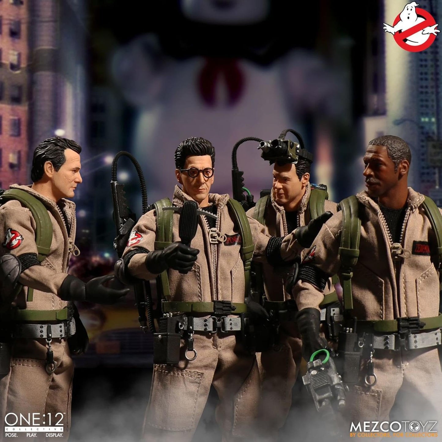 Mezco One: 12 Collective: Ghostbusters Deluxe Action Figure Box Set, Multicolor, One-Size (Feb188377)