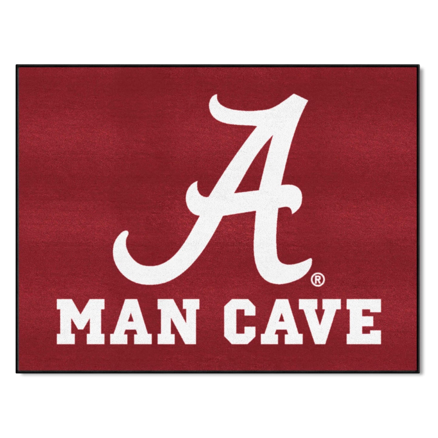 FANMATS 14525 University of Alabama All-Star Mat - Man Cave | Red | 33.75x42.5 | A Primary Logo
