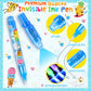 Joycover Invisible Ink Pen With Uv Light For Kids, Party Favors For Kids 4-6 8-12, 24Pcs Spy Pen Classroom Prizes School Supplie