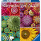 Ravensburger Color Your World Series: Mandala Blooms 500 Piece Jigsaw Puzzle For Adults - 80688 - Handcrafted Tooling, Made In Germany, Every Piece Fits Together Perfectly