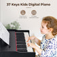 Vangoa Kids Piano Keyboard, 37 Keys Digital Piano For Kids, Music Educational Instrument Toy, Wood Piano For Girls And Boys,Classic Black
