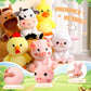 Roundfunny 6 Pcs 7 Inch Farm Animal Cute Plush Toys Set Horse Sheep Cow Duck Chick And Pig Stuffed Animals Gifts For Baby Shower