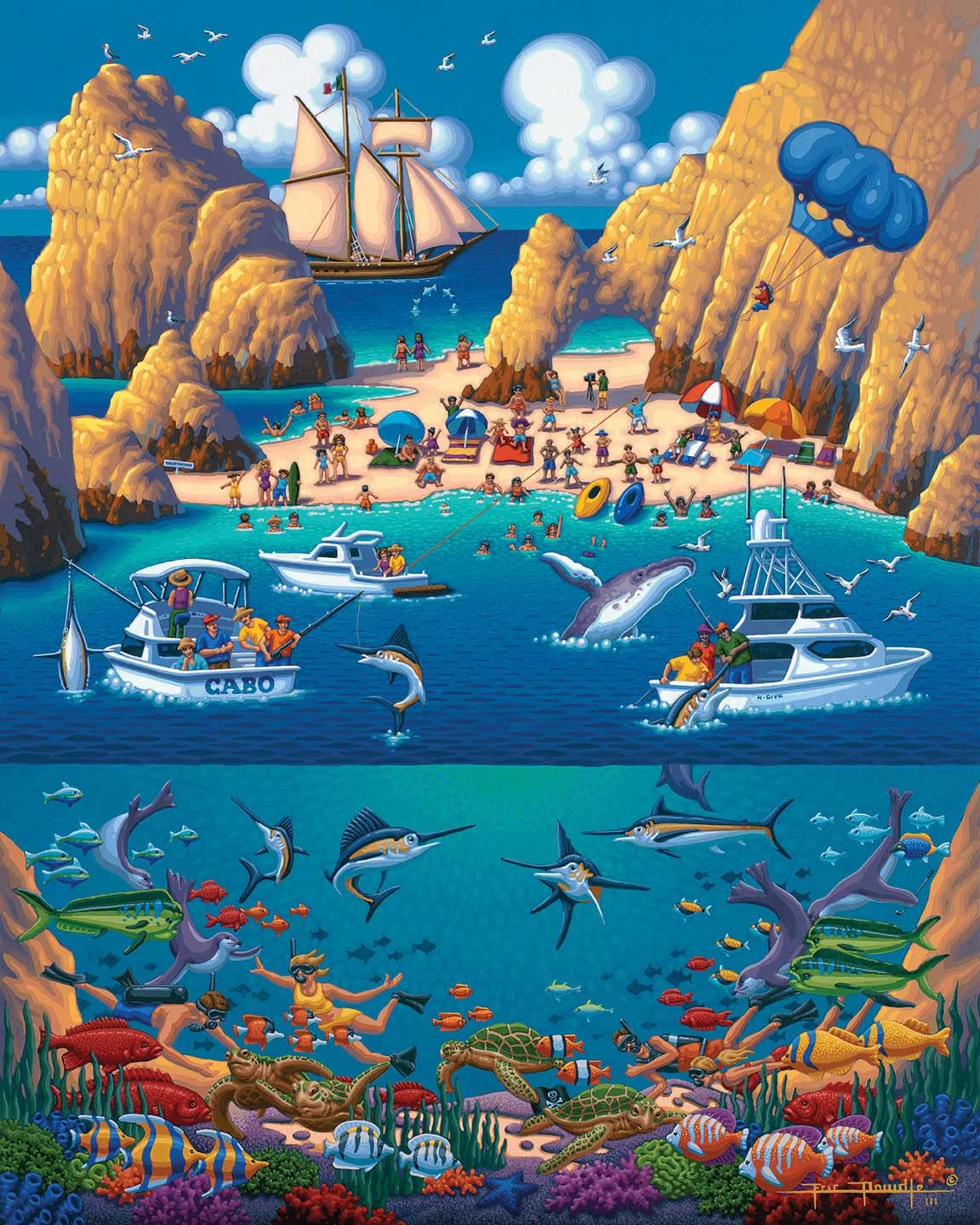 Dowdle Jigsaw Puzzle - Cabo San Lucas - 500 Piece