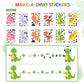 Hursroor Dinosaur Party Favors For 24 Kids, Dinosaur Birthday Party Supplies, Dinosaur Goodie Bags For Birthday Party Favors, Di