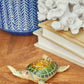 Gallerie Ii 4' Sea Turtle Figurine Resin Table Top Ornament Animal Sculpture Sea Animal Beach Nautical Coastal Desk Office End Table Decor Decoration Multi