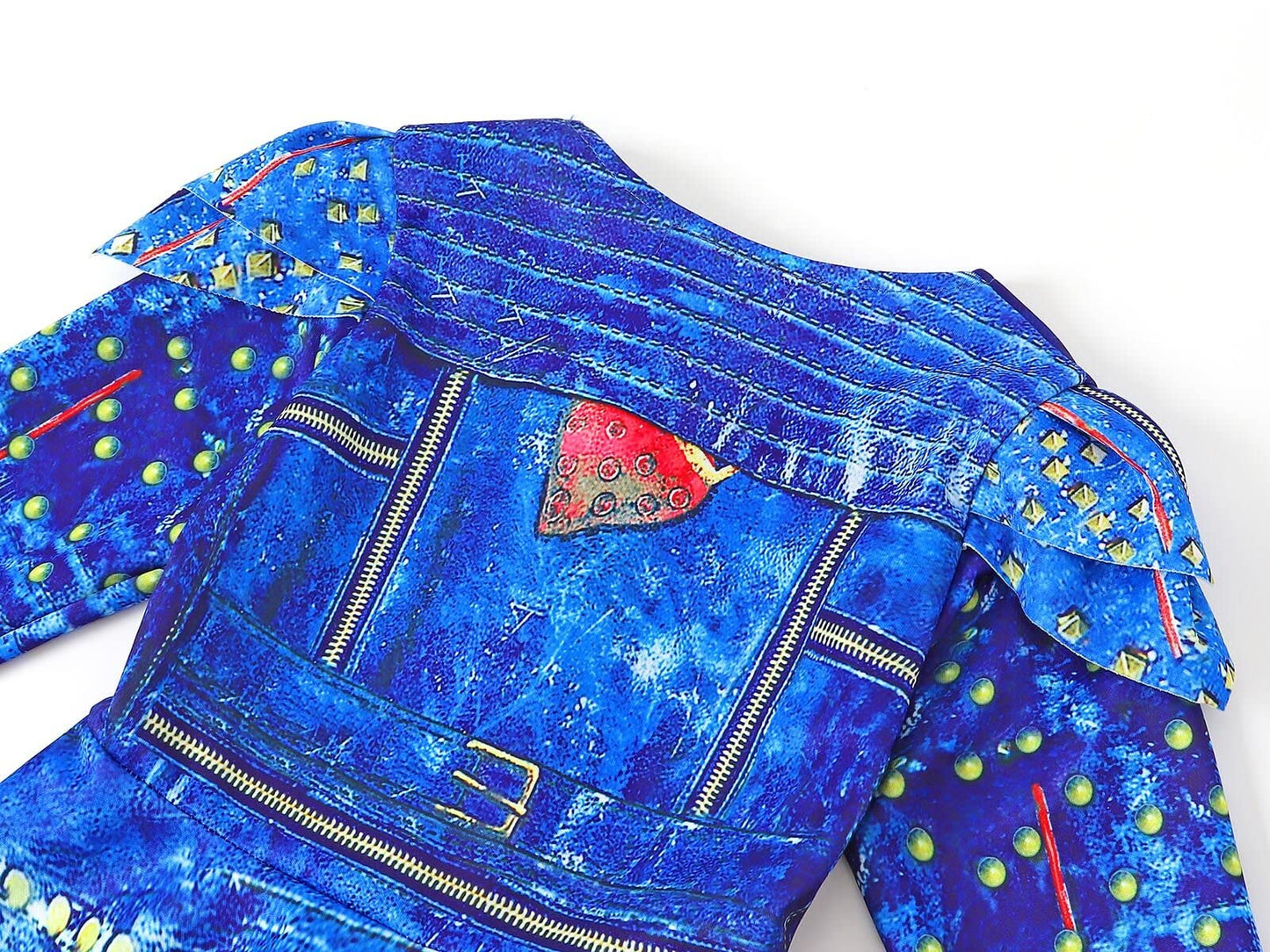 WonderBabe Princess Costume Halloween Cosplay Dress up Zipper Jacket Long Sleeve Dress Size 9-10t