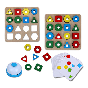 Pn Avan Wooden Toy Educational Shape Recognition Puzzle Toys For Toy Kids Children Toddlers Girls | For Baby | Developmental Bab