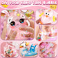 ZiZa Nano Tape Bubble Kit - Squishy Maker for Kids 4+, Small, Pink, Model Zi-1