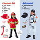Born Toys Dress Up Clothes For Little Girls 4-6, Washable Toddler Costumes For Kids Pretend Play 3T-4T