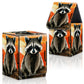 CAPAUNVDA Card Deck Box for MTG Commander Trading Cards with Magnetic Closure enhanced Card Storage Box Case Cover for MTG TCG CCG Magic Cards Cute Raccoon Cactus