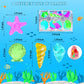 Mgparty 24Pcs Diving Gem Pool Toys Colorful Diamonds Set With Treasures Pirate Box Summer Toy Underwater Swimming Toys For Boys And Girls Pool Games Water Toys