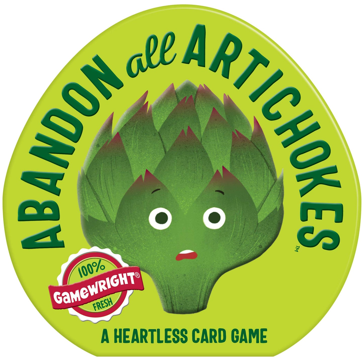 Gamewright - Abandon All Artichokes - A Heartless Card Game,Green