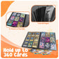 Card Binder  9 Pocket Trading Card Album Folder 20 Pages  360 Card Capacity Sports Card Binder  enhanced Card Binders Compatible with MTG  TCG  Baseball Cards (Black)