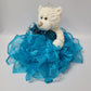 KINNEX COLLECTIONS SINCE 1997 20 Quince Anos Quinceanera Last Doll Teddy Bear with Dress (Centerpiece) ~ ARC16831-10R (Turquoise