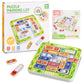 Parking Puzzler Magnetic Travel Game - Car Games Brain Teaser with 360 or 750 Traffic Jam Challenges, Logic Puzzle Toy for Kids 
