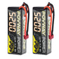 POVWAY 3S Lipo Battery, 5200mAh 11.1V 50C RC Battery with Deans T Plug Hardcase Lipo Battery for RC Cars, RC Truck,Helicopter, A