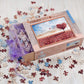 Ingooood Jigsaw Puzzles 1000 Pieces- Tranquil Series Maple Leaves Heart- for mature-themed