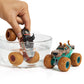 Monster Jam Die-Cast Monster Trucks, 1:64 Scale, Monster Mutt Rottweiler Vs. Scooby Doo, Plastic, Model 6060150