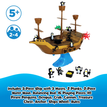 Dont Rock The Boat Board Game - Kids Games, Family Games For Kids And Adults, Board Games For Family Night, Multi-Player Board G