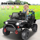Hikole Electric Ride On Cars For Kids Toddlers, 12V Ride On Car Truck With Remote Control, Battery Power Car Wheels For Kids W/B