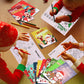 Cholemy 100 Pcs Christmas Coloring Book, Xmas Mini Coloring Books Holiday Small Coloring Books Party Favors Christmas Party Supp