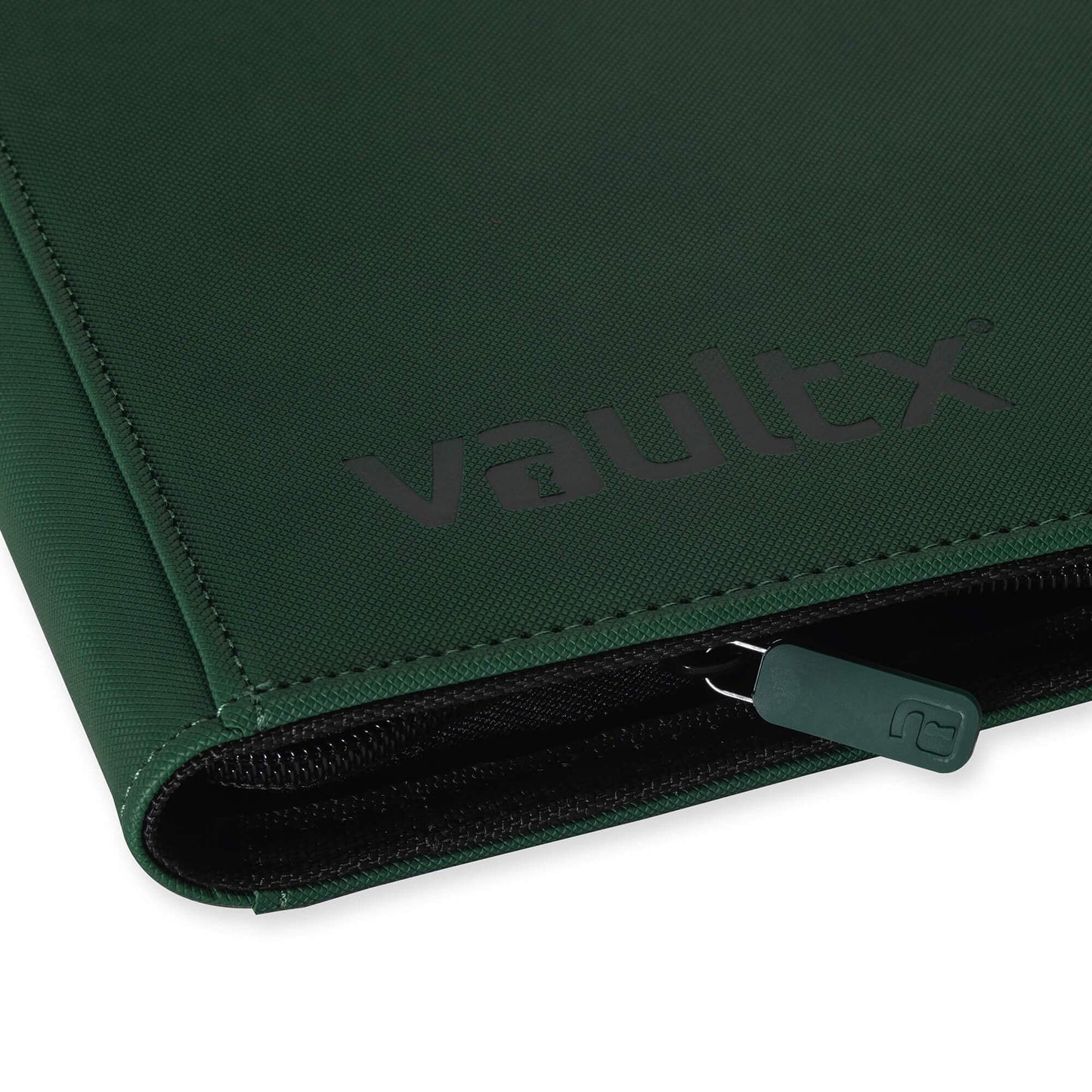 Vault X 9 Pocket Trading Card Zip Binder  360 Cards  enhanced Exo-Tec Album Material  20 Side-Loading Pages  Folder for Collectible Games  Sports  TCG (Green)