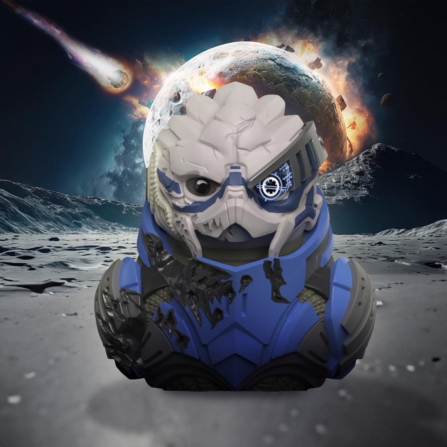 TUBBZ Boxed Edition Garrus Collectible Vinyl Rubber Duck Figure - Official Mass Effect Merchandise - Sci-Fi Action FPS Video Gam