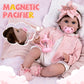 Aori Baby Dolls Feeding Bottle And Magnetic Pacifier Set For Reborn Dolls