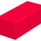 Ultimate Guard Twin Flip'N'Tray 266+, Deck Case For 266 Double-Sleeved Tcg Cards + Dice Tray, Red, Independent Magnetic Closure