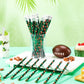 Tinlade 72 Pcs Sports Pencils And Erasers For Kids Fun Wooden Pencils For Kids Boys Sports Themed Birthday Party Favors Students Stationery Party School Office Supplies(Football)