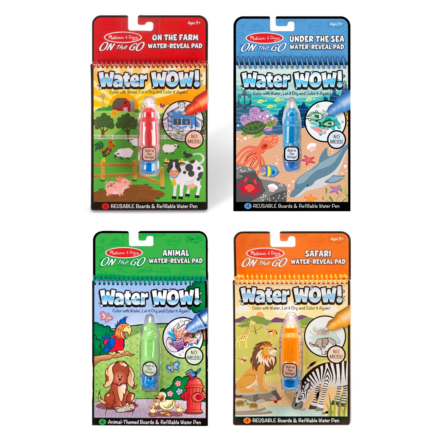 Melissa & Doug Water Wow! Amazing Animals
