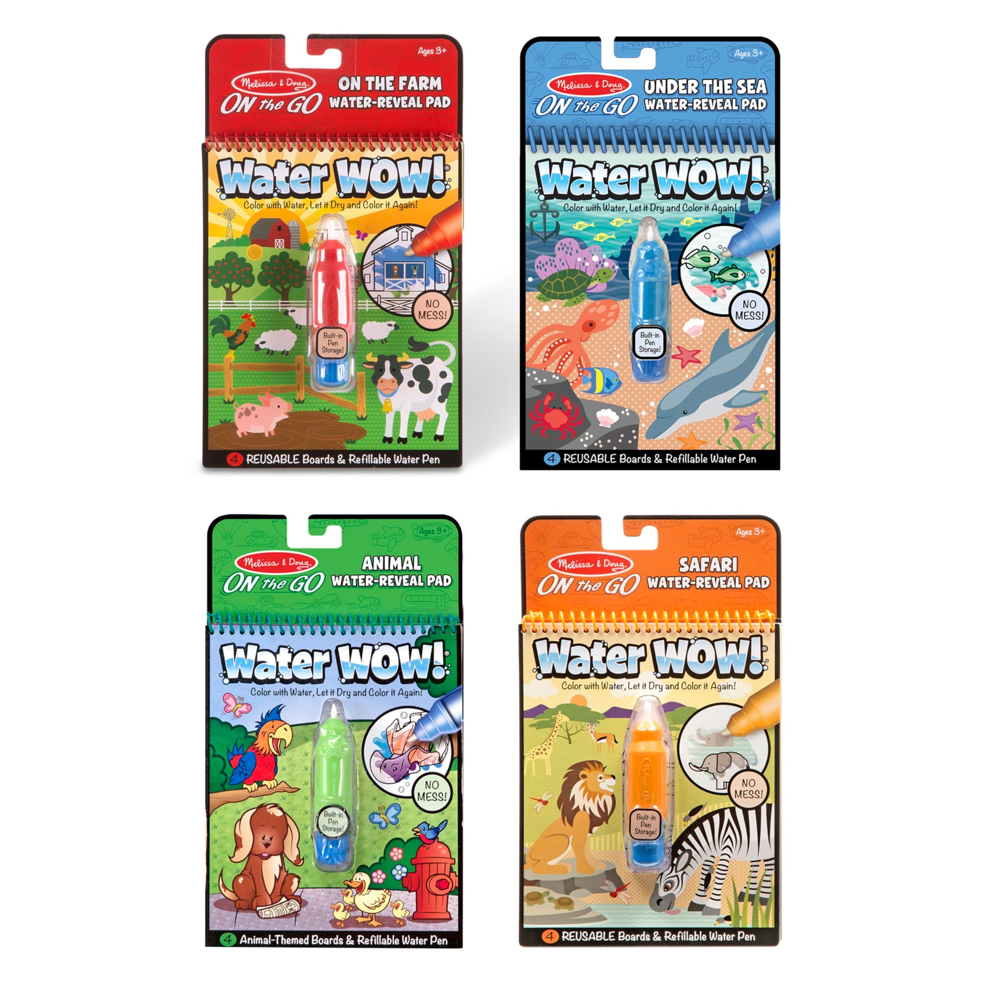 Melissa & Doug Water Wow! Amazing Animals