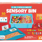 Chuckle & Roar Sensory Bin - Tactile Learning Activity Set for Toddlers, Medium Size, Multicolor, Plastic, Model 62300-2