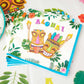 Wernnsai 50Pcs Hawaiian Luau Napkins - Tropical Tiki Themed Party Supplies Disposable Aloha Paper Napkins For Birthday Summer Pool Beach Party