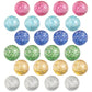 Pllieay 24Pcs Bouncy Balls Glitter Bounce Balls, 32Mm 6 Colors Bouncy Balls For Kids, Party Favors And Goodie Bag Fillers For Prizes, Pinata Stuffers, Classroom Prizes