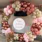 Jobkoo Dusty Pink Balloons 5 Inch, 60 Pcs Small Vintage Pink Balloon Boho Dusty Rose Latex Balloons 5'' Mini Matte Retro Blush M