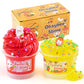 Okaybee 2 Pack Slime Kit With Red Butter Slime & Yellow Clear Slime For Kids, Slime Sensory Toys For Girls And Boys Ages 8-12, S
