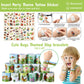 Poen 172 Pcs Insects Party Favors Bugs Birthday Party Favors Include Cup Straw Stamp Clap Bracelet Keychain Ring Puzzle Sticker