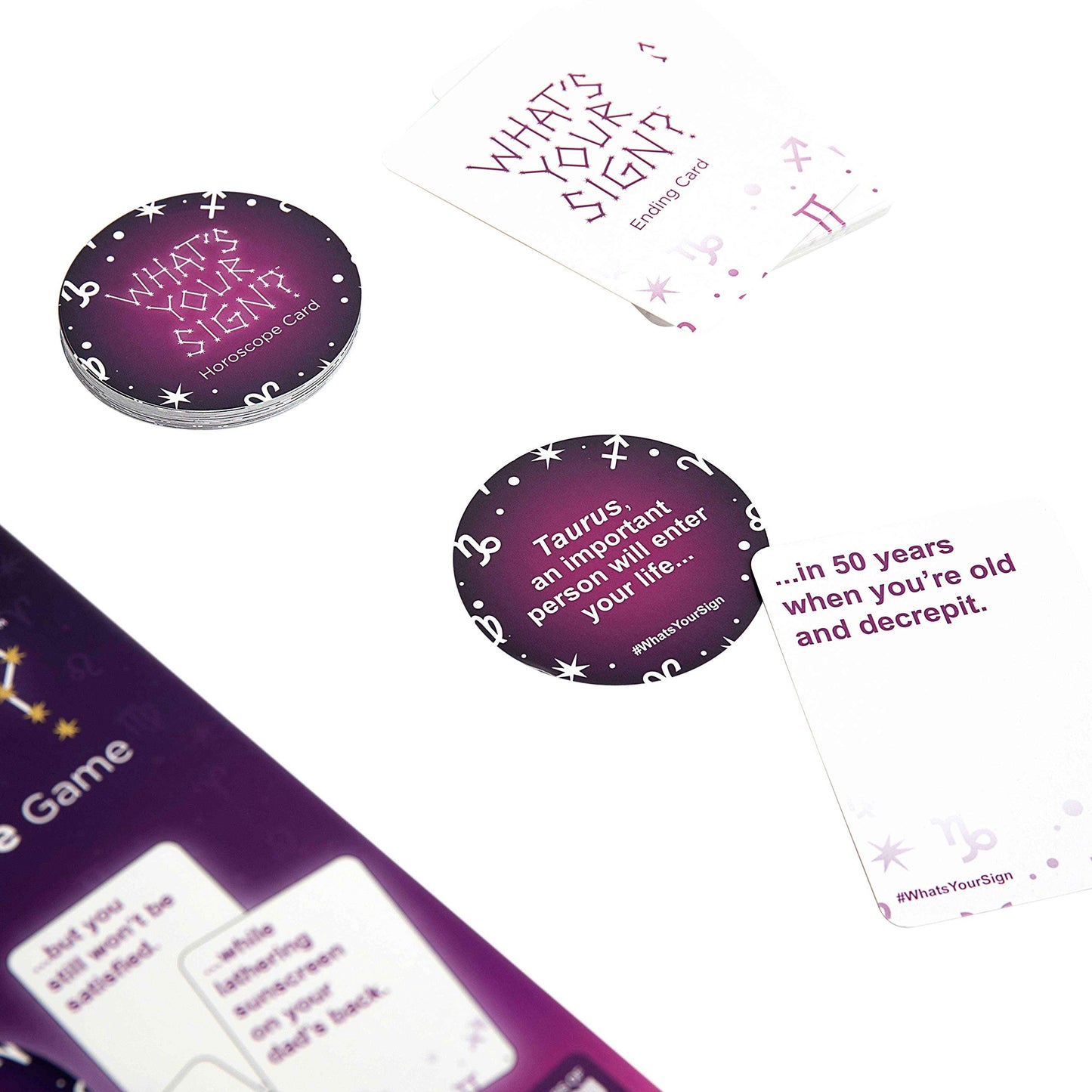 WHAT DO YOU MEME? Horoscope Game for Astrology Lovers - Medium Size, Multicolor, Model HRSCP416, Paper Material