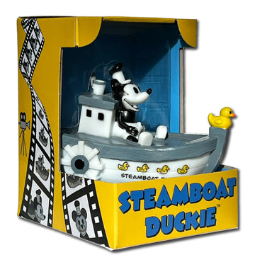 Celebriducks - Steamboat Ducky - Floating Rubber Ducks - Collectible Bath Toy Gift For Kids & Adults Of All Ages