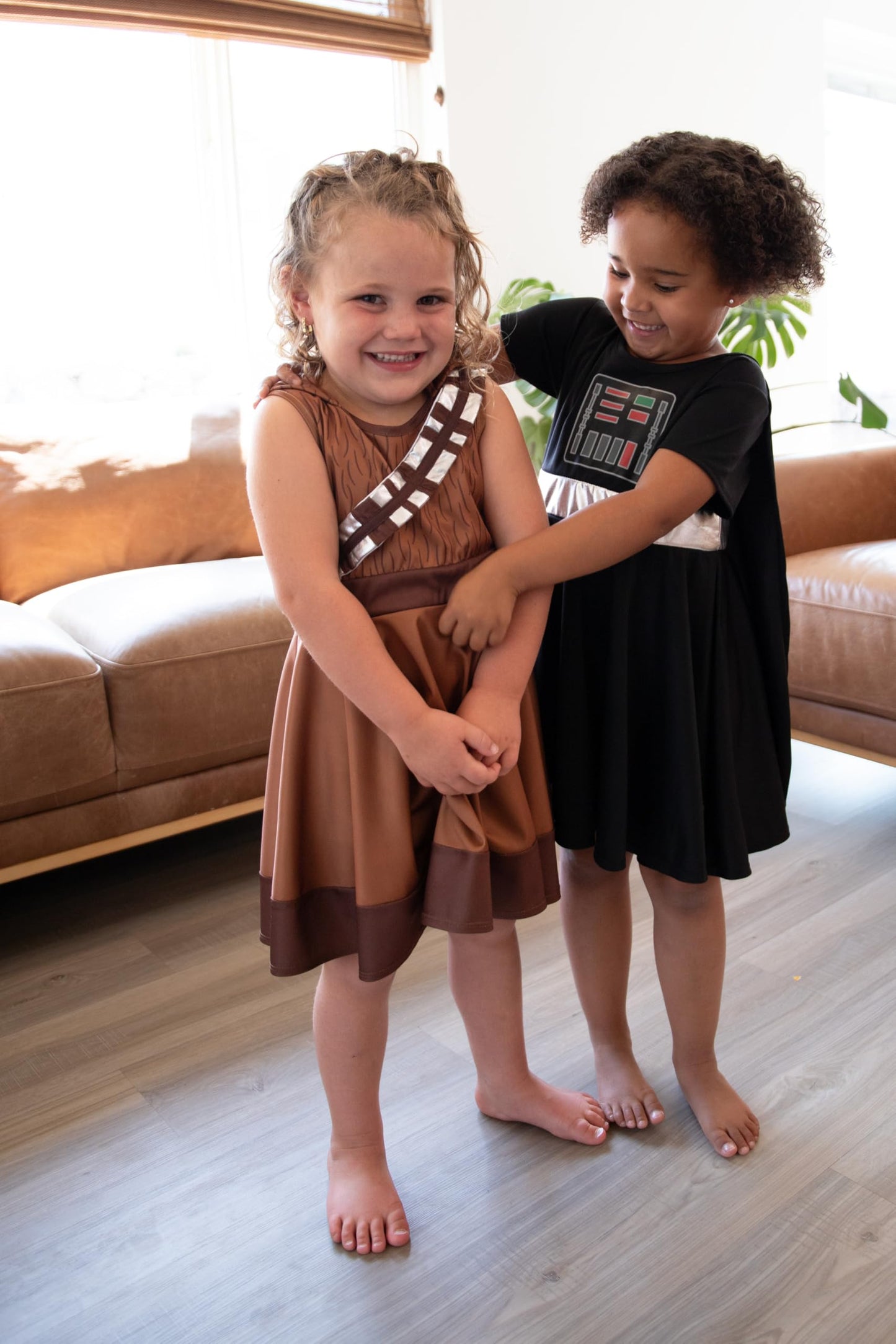 Little Adventures Galactic Fuzzball Twirl Dress Up Costume - Machine Washable Child Pretend Play Party Dress (Size 8)